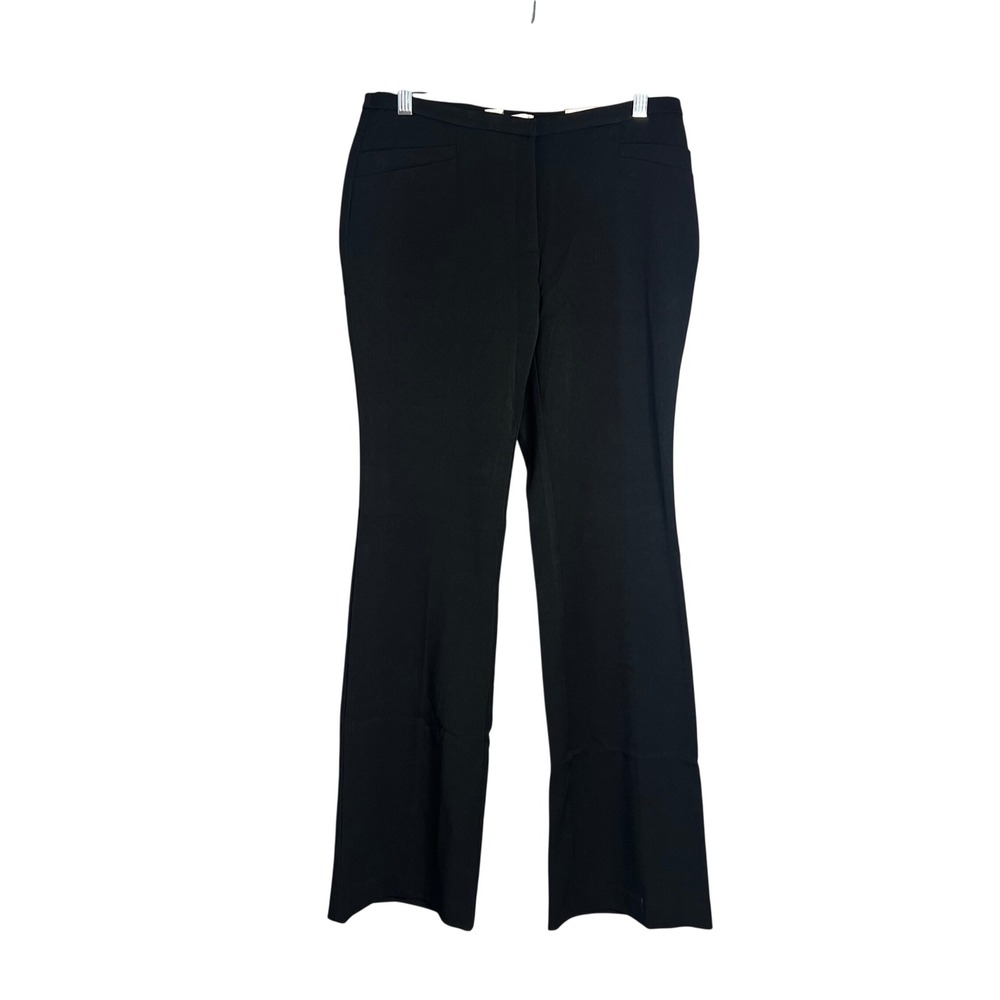 Chicos Metro Wide Leg Trouser Size 00 XXS Ultimate Fit Black Dress Pants NWT